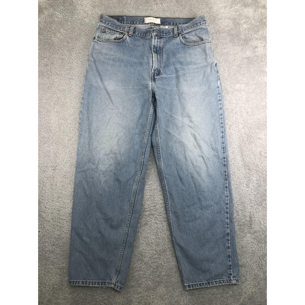 VTG Levi's 560 Jeans Mens 36x30 Blue Comfort Fit Tapered Distressed